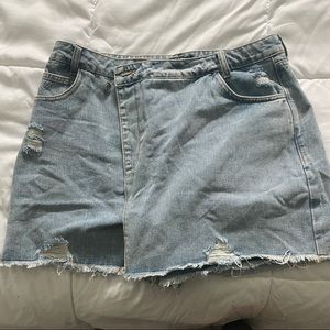 Fashion Nova Denim Skort